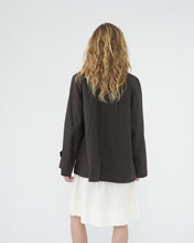 waxed cotton mac jacket