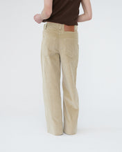 Corduroy wide pants