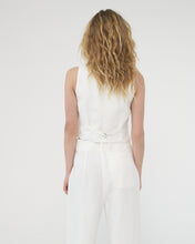 Linen vest