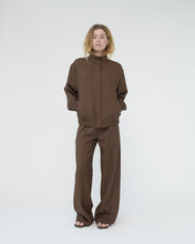 Tropical wool tracksuit pant