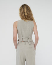 Linen vest