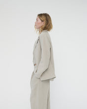 Linen Straight Blazer