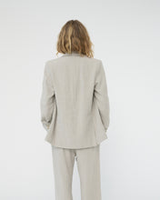 Linen Straight Blazer