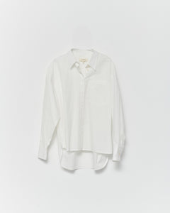 Cotton Poplin Oversized Shirt