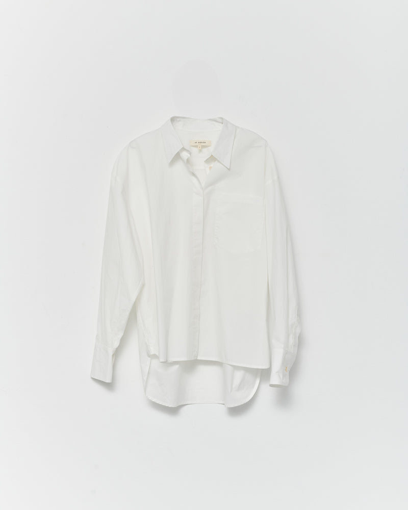 Cotton Poplin Oversized Shirt