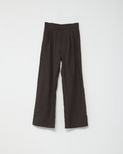 Linen Wide Box Trousers