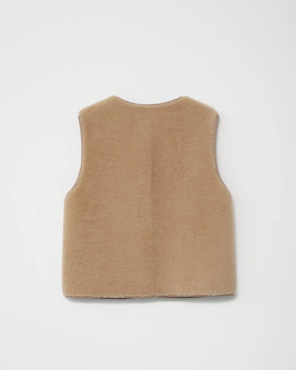 Shearling vest