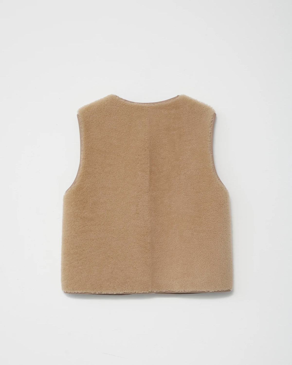 Shearling vest