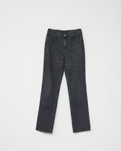 Hemp/cotton straight jeans