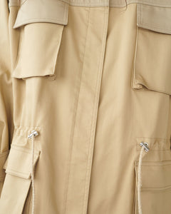 Water resistant parka
