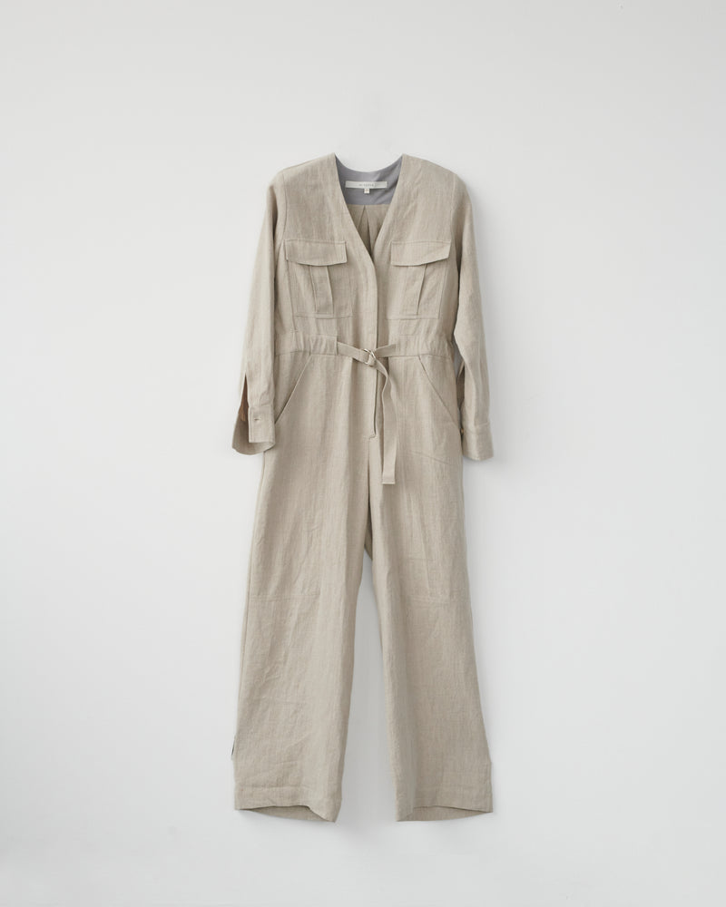 90-00’s old agnes b. linen coverall 90-00's old agnes b. linen coverall - メルカリ