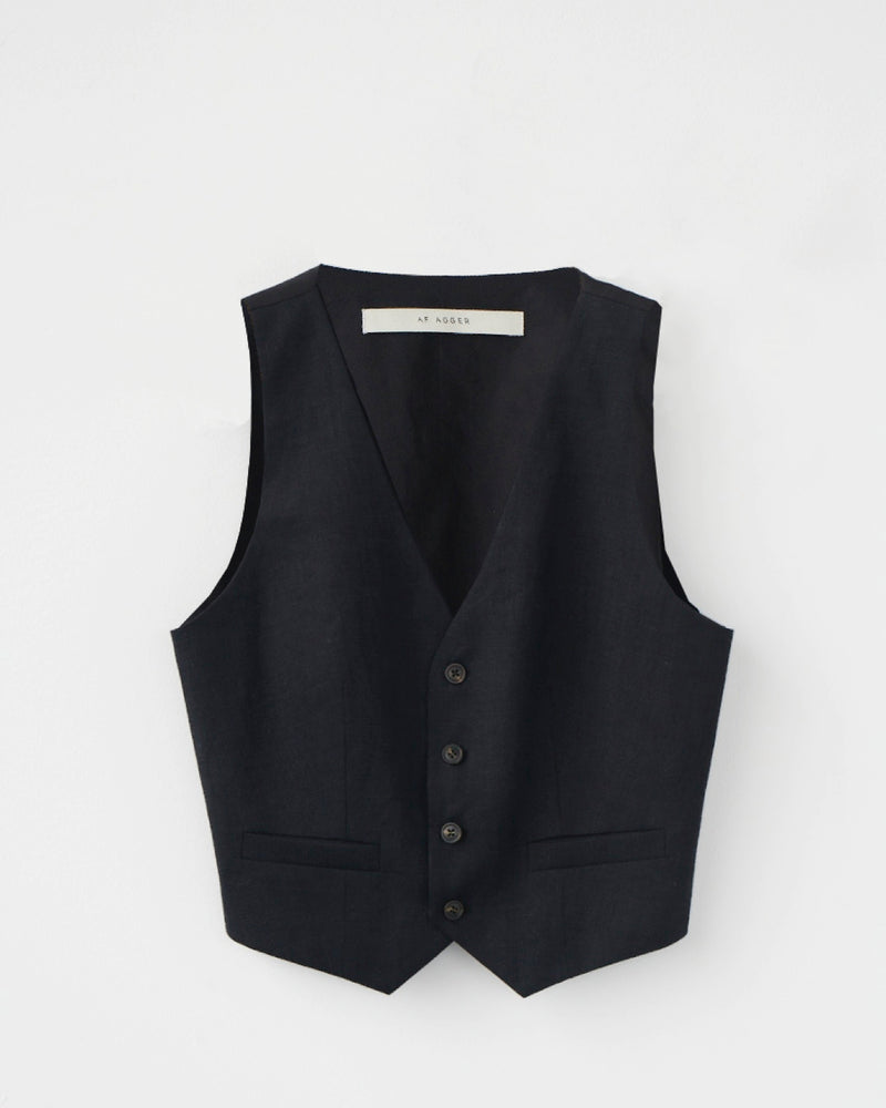 Linen vest